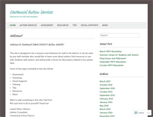 Tablet Screenshot of centennialautism.com